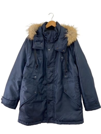 商品画像：ダウンジャケット/L/ポリエステル/NVY/無地/505921776 1