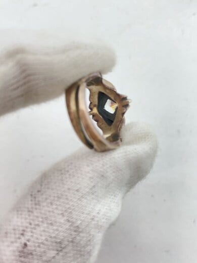 商品画像：リング/SILVER/11号/カラーストーン/SLV/メンズ 6