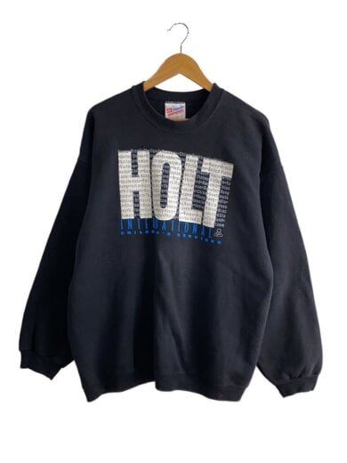 商品画像：スウェット/XL/コットン/BLK 1