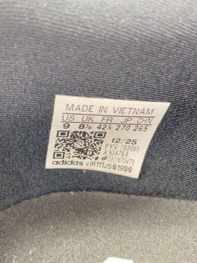 商品画像：ローカットスニーカー/27cm/BLK/KI4764 5