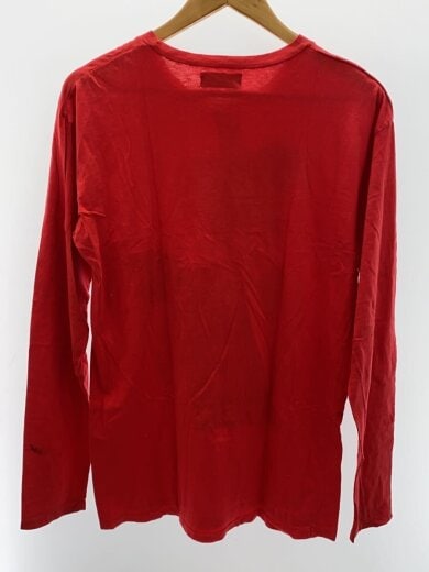 商品画像：長袖Tシャツ/FREE/コットン/RED/2CT-7285// 2