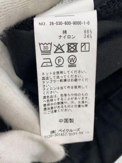 商品画像：ボトム/M/コットン/BLK/無地/26-030-600-9000-1-0 5