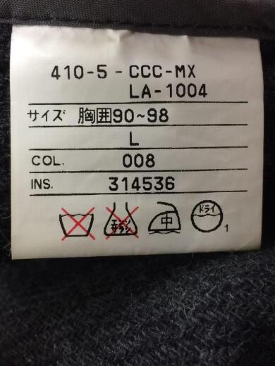 画像：その他ブランドコート/L/ウール/BLK/無地/MULTI MEX MEN4