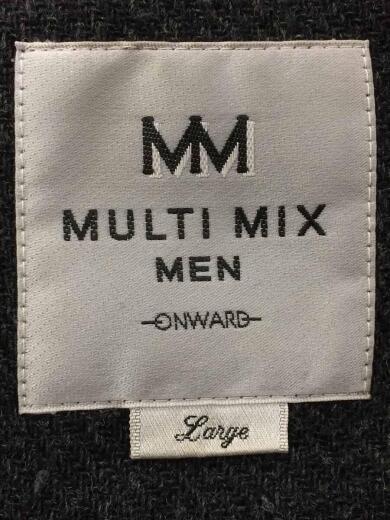 画像：その他ブランドコート/L/ウール/BLK/無地/MULTI MEX MEN5