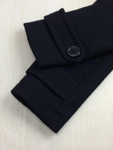 画像：BURBERRY BLUE LABELダッフルコート/38/ウール/BLK/無地6