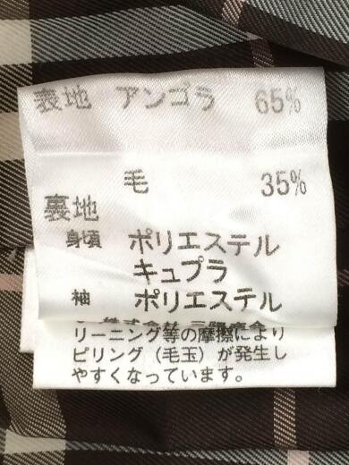 画像：BURBERRY BLUE LABELステンカラーコート/36/アンゴラ/BEG/無地3