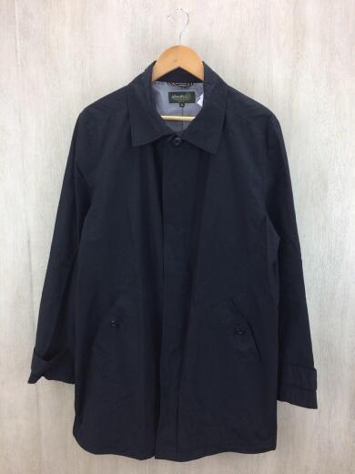 画像：EDDIE BAUERステンカラーコート/M/ブラック/ナイロン/1