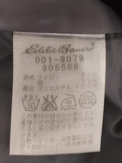 画像：EDDIE BAUERステンカラーコート/M/ブラック/ナイロン/3