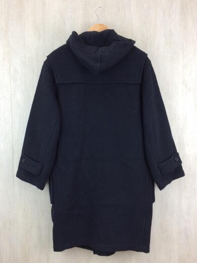 画像：Gloverallダッフルコート/XS/ウール/イギリス製/圧縮メルトン/ブラック/使用感有2