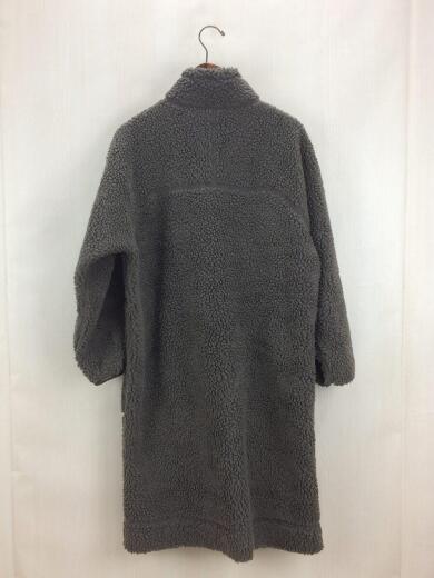 画像：BEAUTY&YOUTH UNITED ARROWSBYボアジップロングコート/18年モデル/S/ポリエステル/グレー/無地2