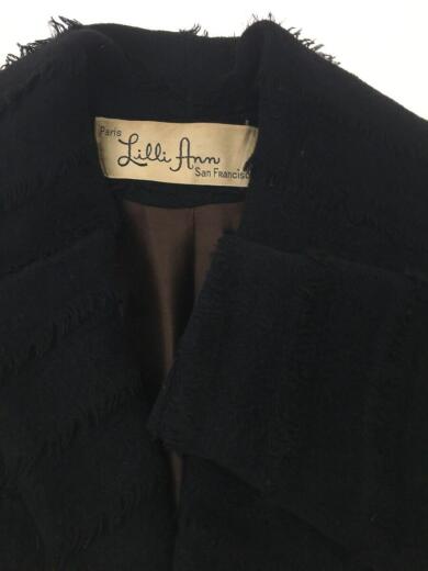 画像：その他ブランドLilli Ann/リリアン/コート/ウール/ブラック/50s/ヴィンテージ/4