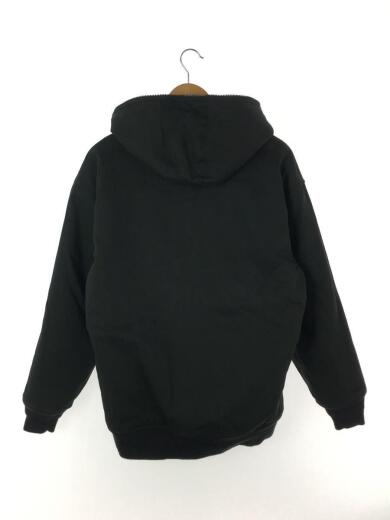 画像：GRIP SWANYリバーシブルボアパーカー/ジップパーカー/L/ポリエステル/BLK/GSJ-664