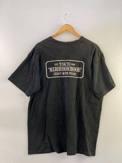 商品画像：Tシャツ/XXL/コットン/BLK 2