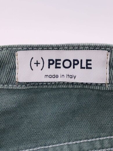 商品画像：+people/ストレートパンツ/33/コットン/GRN 4