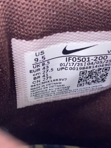 商品画像：ハイカットスニーカー/27.5cm/BRW/IF0501-200 5