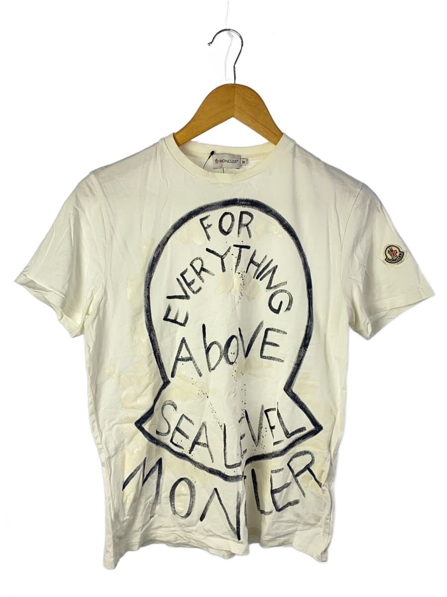 MONCLER / Tシャツ/M/コットン/WHT