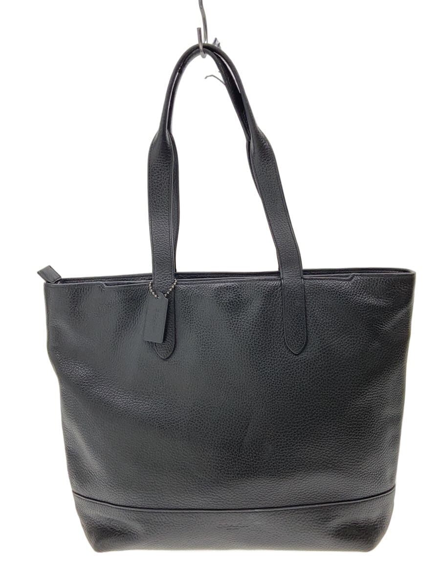 COACH / トートバッグ/レザー/BLK/89933