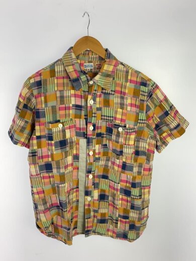 商品画像：半袖シャツ/40/コットン/マルチカラー/チェック 1