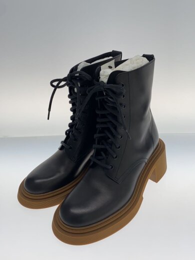 商品画像：レースアップブーツ/39/BLK 2
