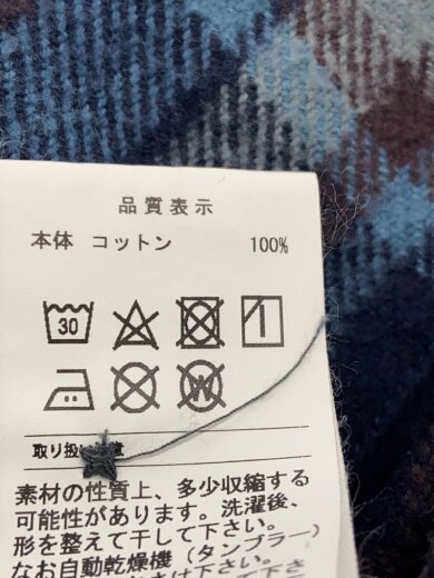 商品画像：パーカー/4/コットン/NVY/チェック 4