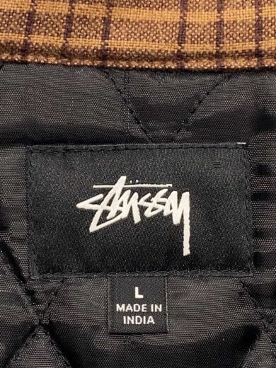 商品画像：ジャケット/L/コットン/BRW/チェック 3