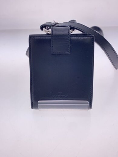 画像：VALENTINO GARAVANI2つ折り財布/レザー/BLK/メンズ2