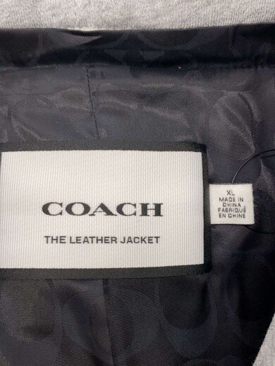 商品画像：レザージャケット・ブルゾン/XL/羊革/BLK/E1602 3