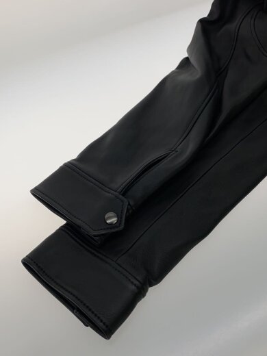 商品画像：レザージャケット・ブルゾン/XL/羊革/BLK/E1602 5