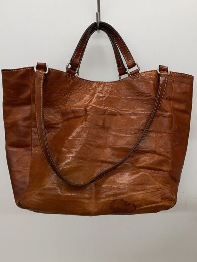 商品画像：トートバッグ/レザー/BRW/無地 3