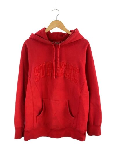 商品画像：パーカー/L/コットン/RED 1