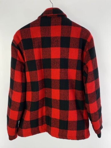 商品画像：ジャケット/L/ウール/RED/チェック 2
