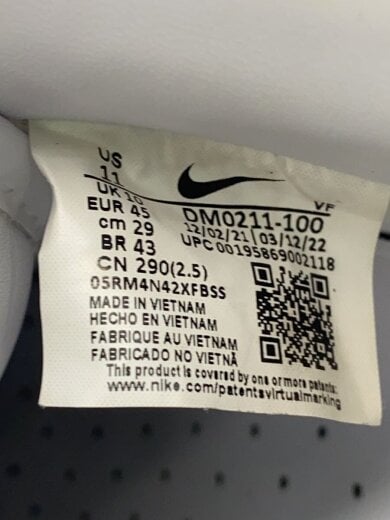 商品画像：ローカットスニーカー/29cm/WHT/DM0211-100 5