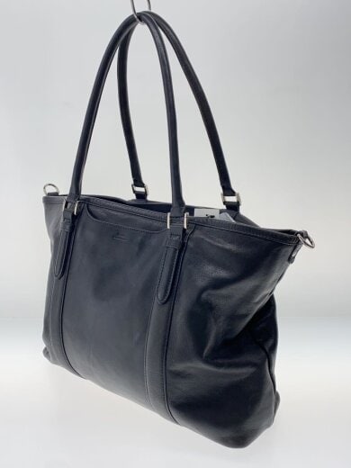 商品画像：トートバッグ/レザー/BLK 2