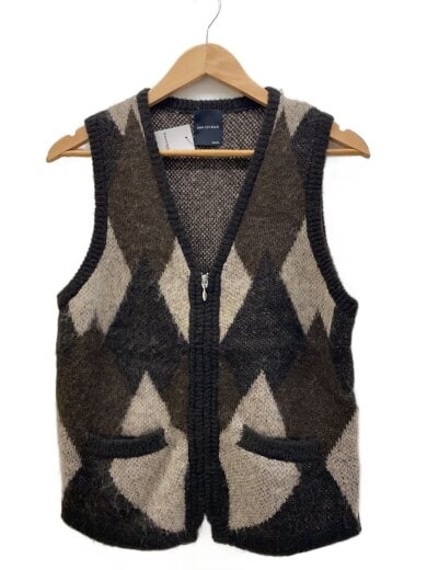 商品画像：ニット・セーター(厚手)/--/ウール/BRW/無地/RN-040220 1