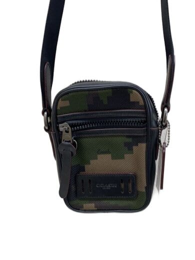 商品画像：ショルダーバッグ/キャンバス/GRN/カモフラ/F72972 1