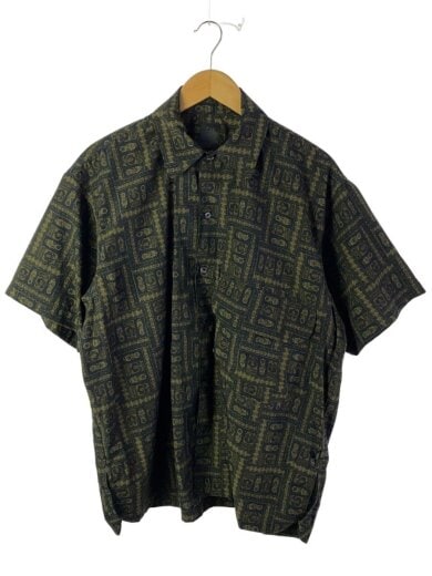 商品画像：半袖シャツ/M/ポリエステル/BRW/総柄 1
