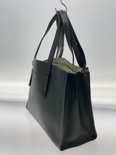 商品画像：トートバッグ/レザー/GRN/25137 2