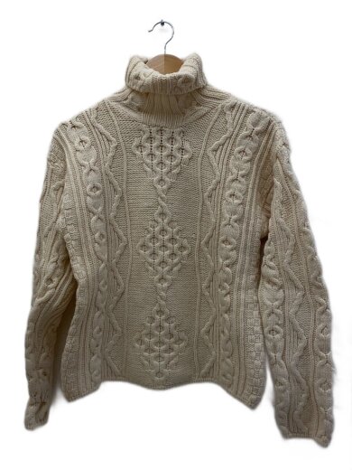 商品画像：ニット・セーター(厚手)/M/ウール/BEG 1