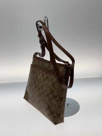 商品画像：ショルダーバッグ/レザー/BRW/総柄/F29210 2