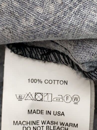 商品画像：長袖シャツ/S/コットン/GRY/ペーズリー 4