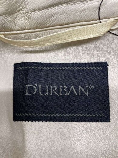 商品画像：DURBAN /ステンカラーコート/M/羊革/IVO/無地 3