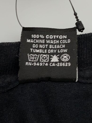 商品画像：Tシャツ/L/コットン/BLK 4