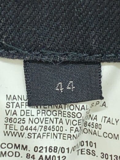 商品画像：Gジャン/44/コットン/BLK// 4