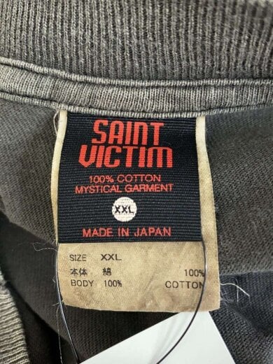 商品画像：Tシャツ/XXL/コットン/BLK// 3