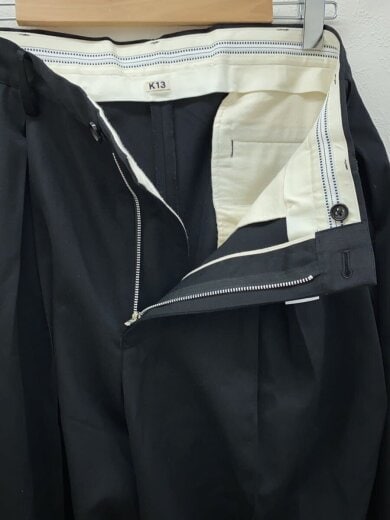 商品画像：スラックスパンツ/3/ウール/BLK// 3