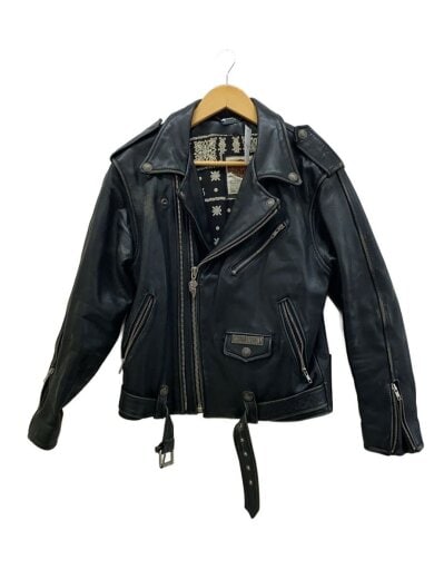 商品画像：ダブルライダースジャケット/36/レザー/BLK/97030-24VM 1