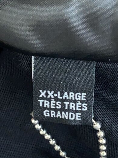 商品画像：Tシャツ/XXL/コットン/BLK// 4