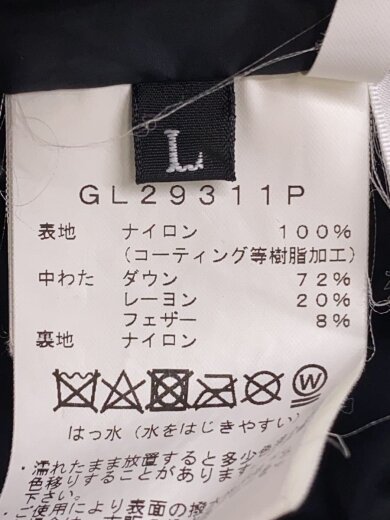商品画像：ダウンジャケット/L/ナイロン/BLK/GL29311P// 4
