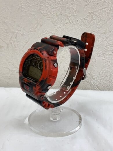 商品画像：クォーツ腕時計/デジタル/ラバー/BLK/RED/dw-6900mc// 2
