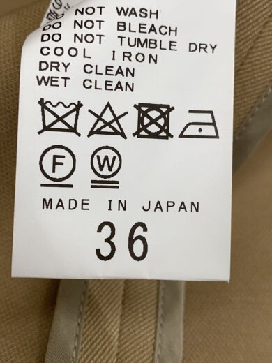 商品画像：コート/--/ポリエステル/BEG/無地/21-020-240-6021-1-0 6